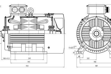 HEM Motor Teknik Çizimler 2D