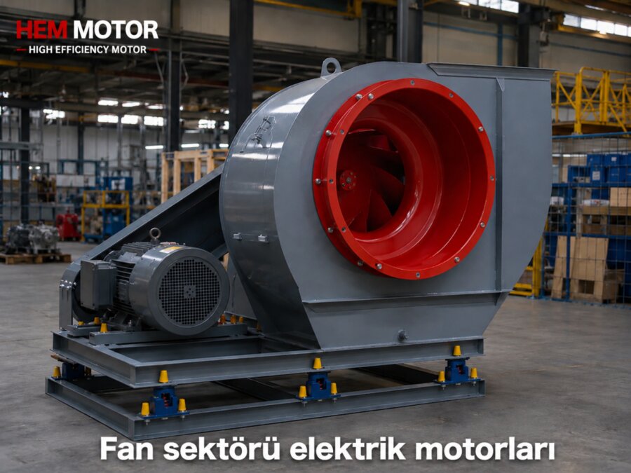 Endüstriyel Fan Motorları