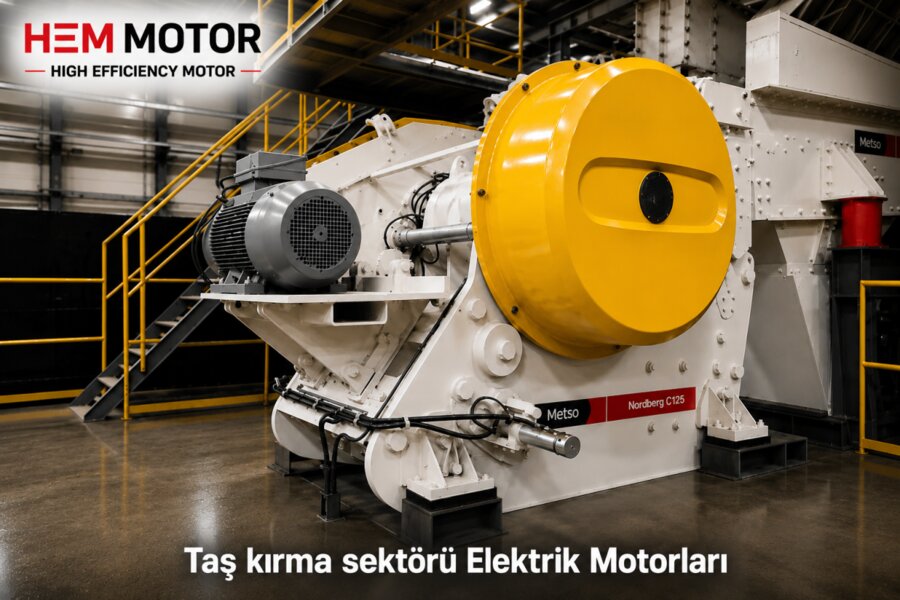 Taş Kırma Eleme Tesisi Motorları