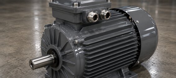 Pik Döküm Gövde Elektrik Motorları