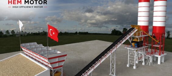 Beton Santrali Elektrik Motorları