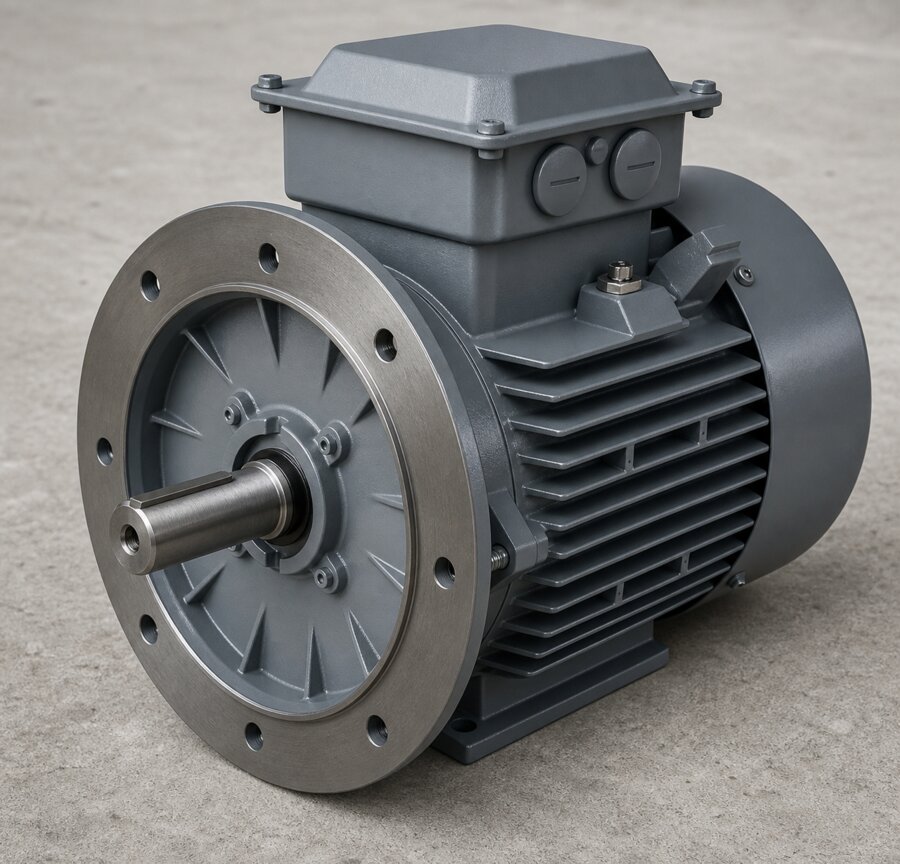 B5 Flanşlı Elektrik Motorları - B5 Montajlı Elektrik Motorları