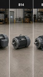 B5 Flanşlı mı B14 Flanşlı mı? Makine İmalatçıları İçin Motor Bağlantı Tipi Seçim Rehberi