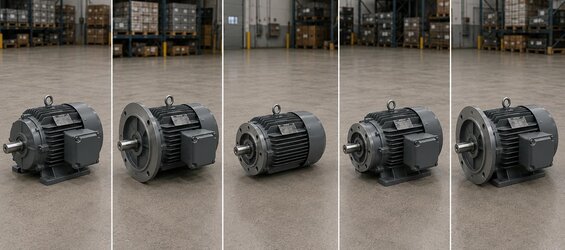 B5 Flanşlı mı B14 Flanşlı mı? Makine İmalatçıları İçin Motor Bağlantı Tipi Seçim Rehberi