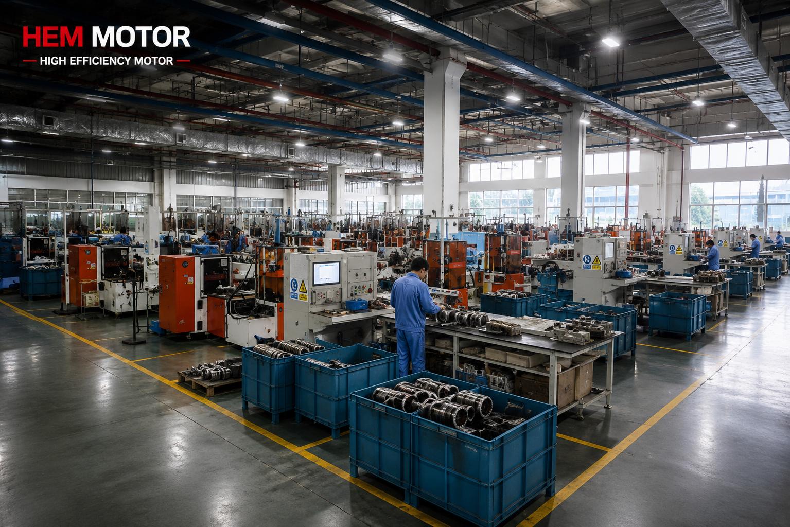 Basınçlı hava ve vidalı kompresör elektrik motoru