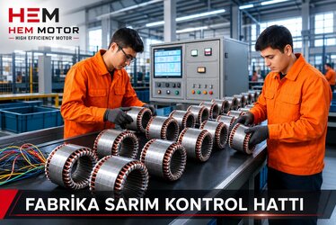 Cam ve Seramik Fabrikası Elektrik Motorları: Fırın Fanı, Konveyör, Değirmen ve Sıcak Ortamda Doğru Seçim