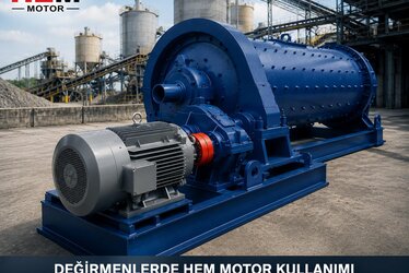 Değirmen ve Öğütücü (Ball Mill) Elektrik Motoru: Fiyat ve Tedarik