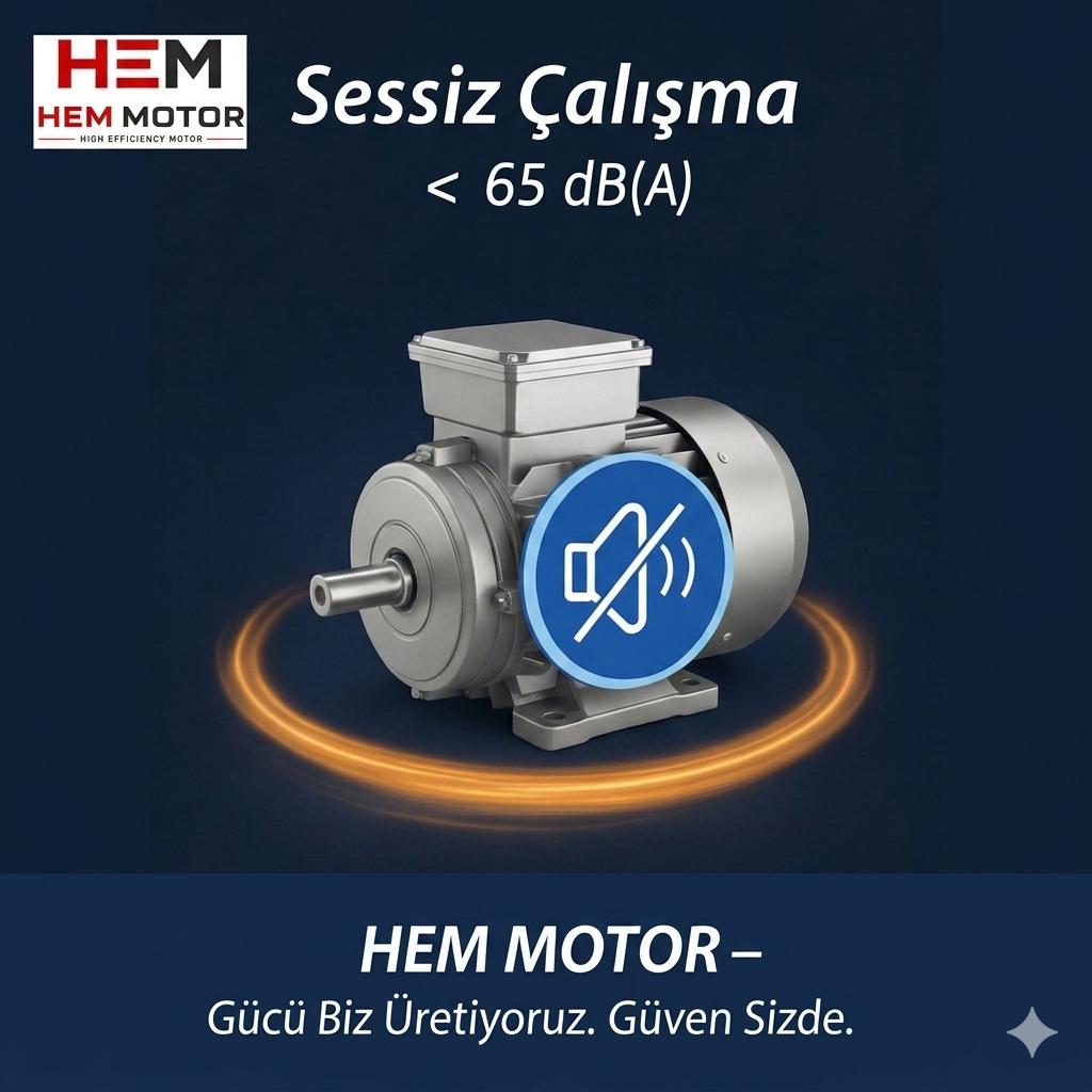 Düşük sesli elektrik motoru seçimi: gürültü ve titreşim ölçümü