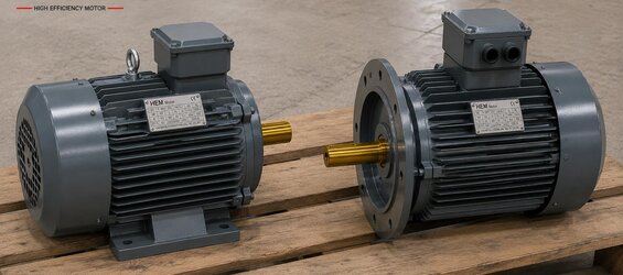 Güç ve Devir: 1,5 kW Elektrik Motoru 2-4-6 Kutup Devir, Gövde ve Stoktan Doğru Seçim