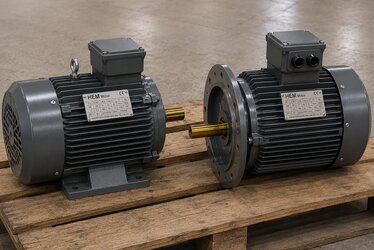 Separate-Winding Two-Speed Motor: 2/4/8 Pole Independent RPM and Power Selection