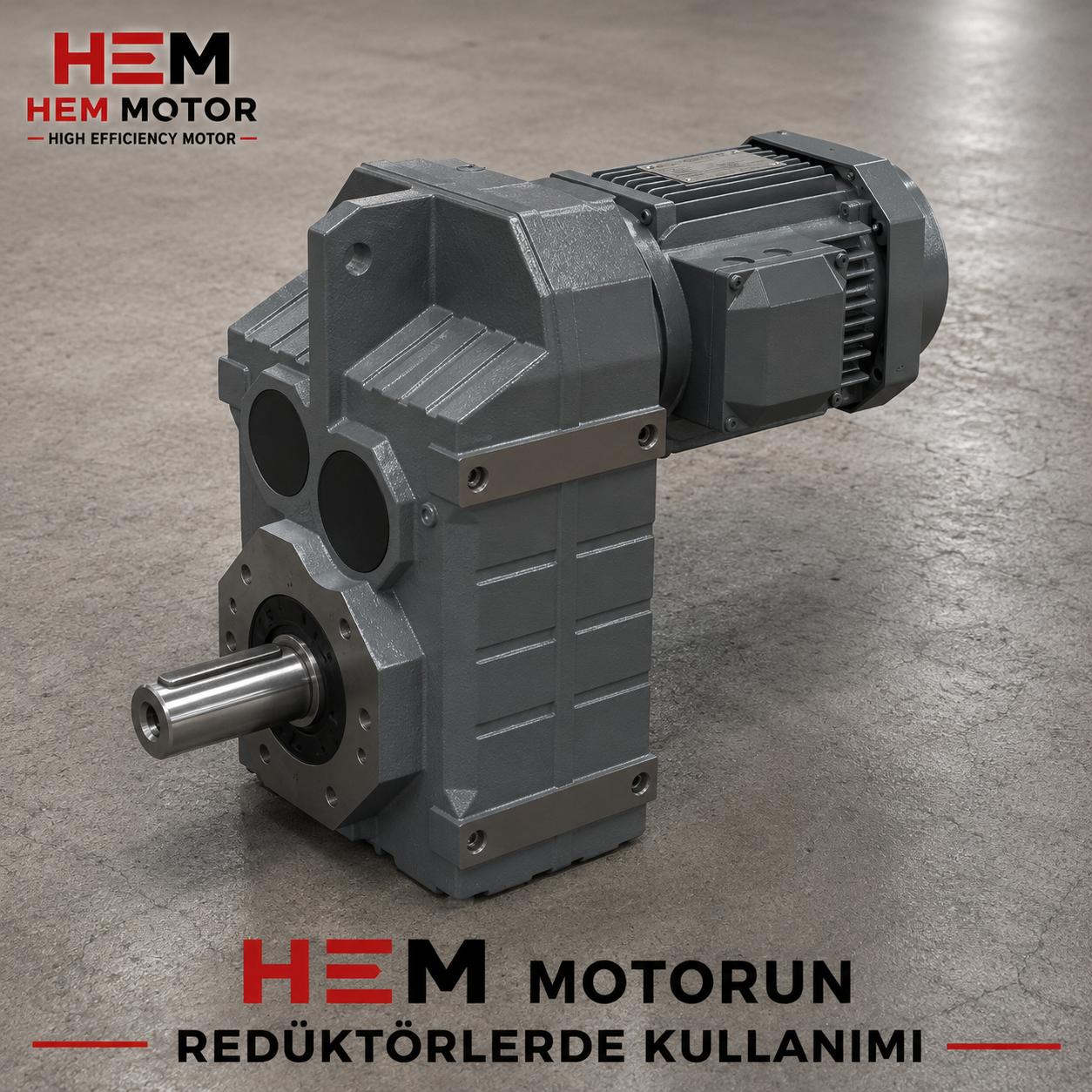 HF series helical reducer motor adaptation and housing options