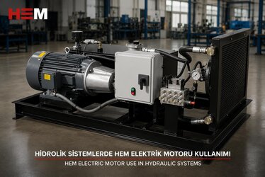 Hidrolik Sistem ve Güç Ünitesi Elektrik Motoru Satın Al