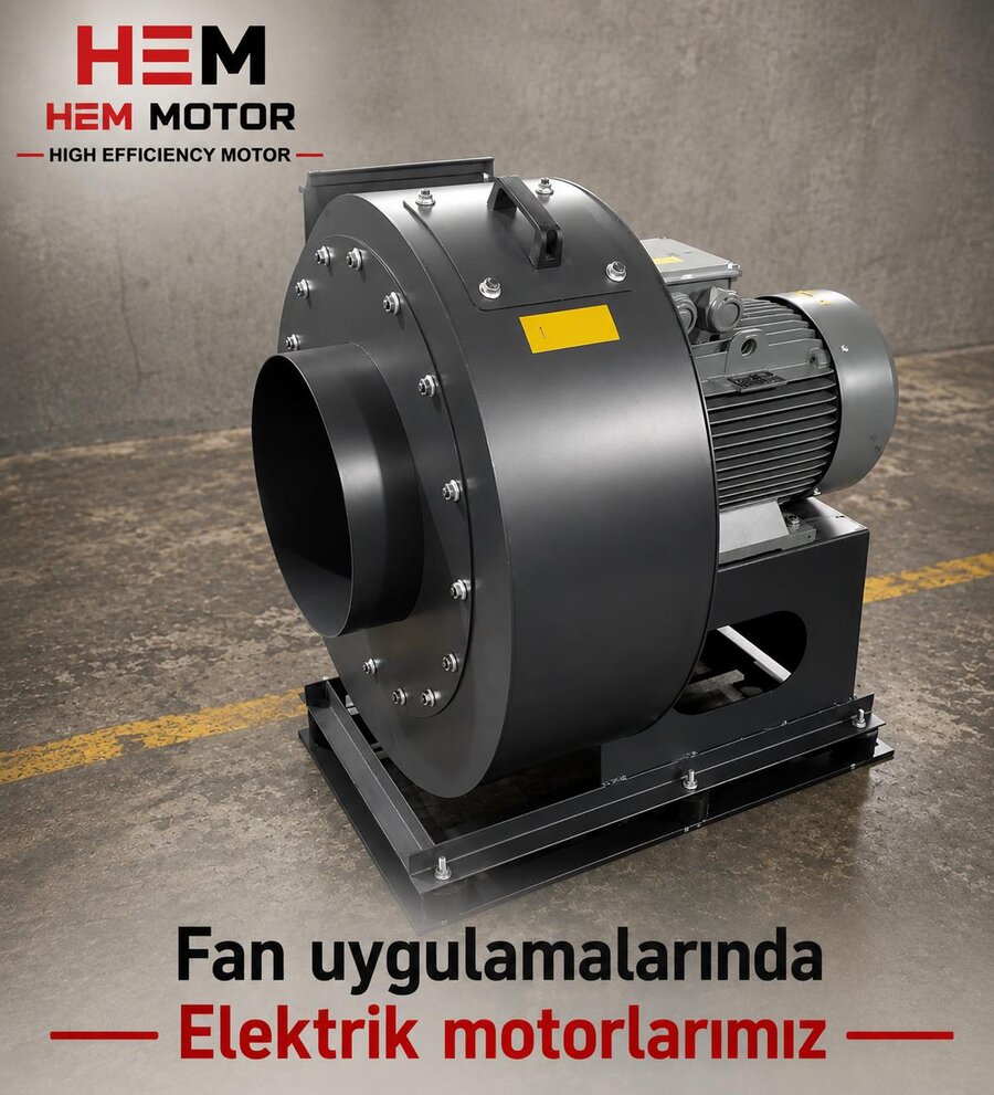 HVAC Sektörü Elektrik Motorları