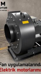 HVAC Sektörü Elektrik Motorları