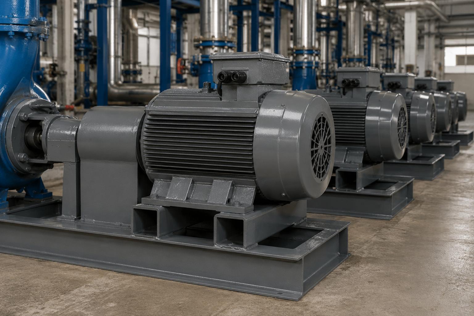 Pt100 RTD temperature sensor embedded in the winding of an IE4 electric motor and its terminal box connection