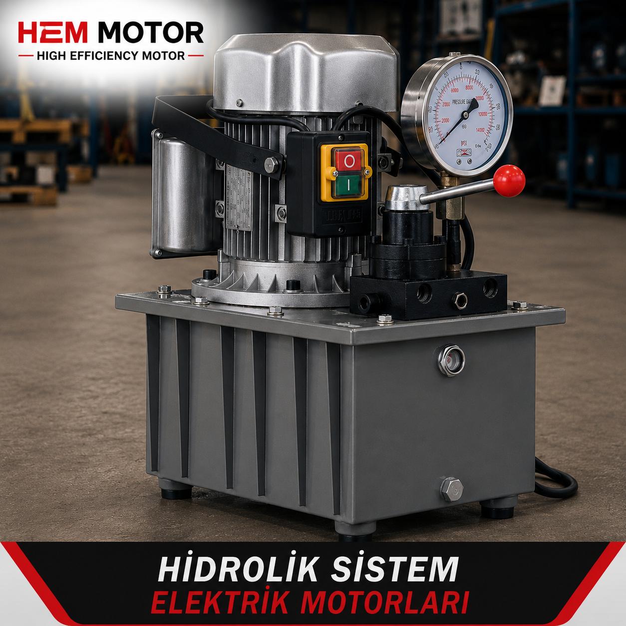 Crusher CSS adjustment hydraulic power unit (HPU) and electric motor