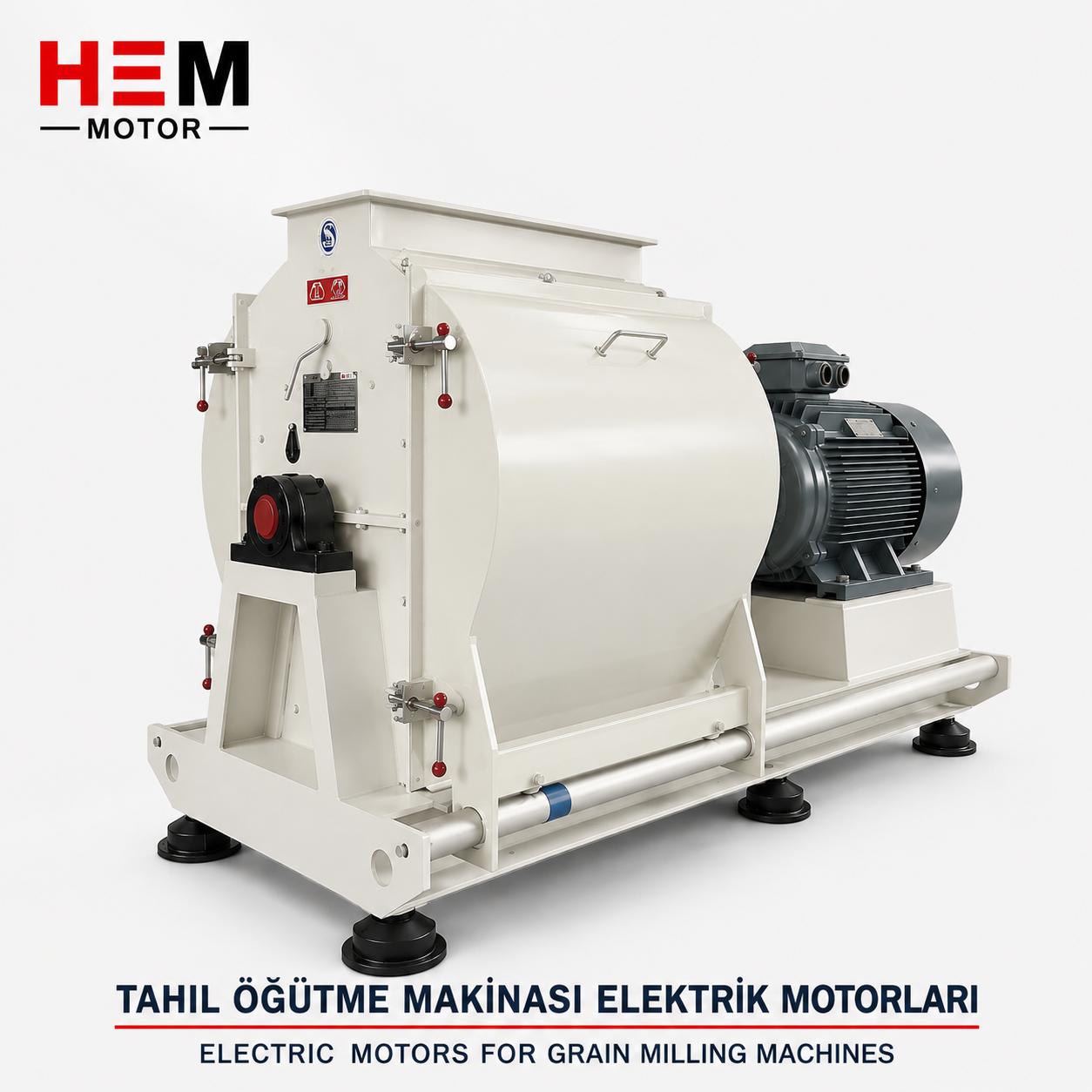 Pasta production plant electric motor dough mixer and extruder