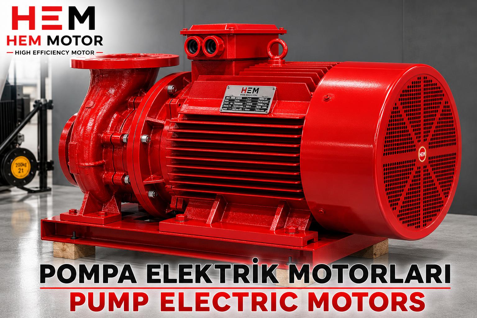 High-pressure fogging pump motor efficiency class