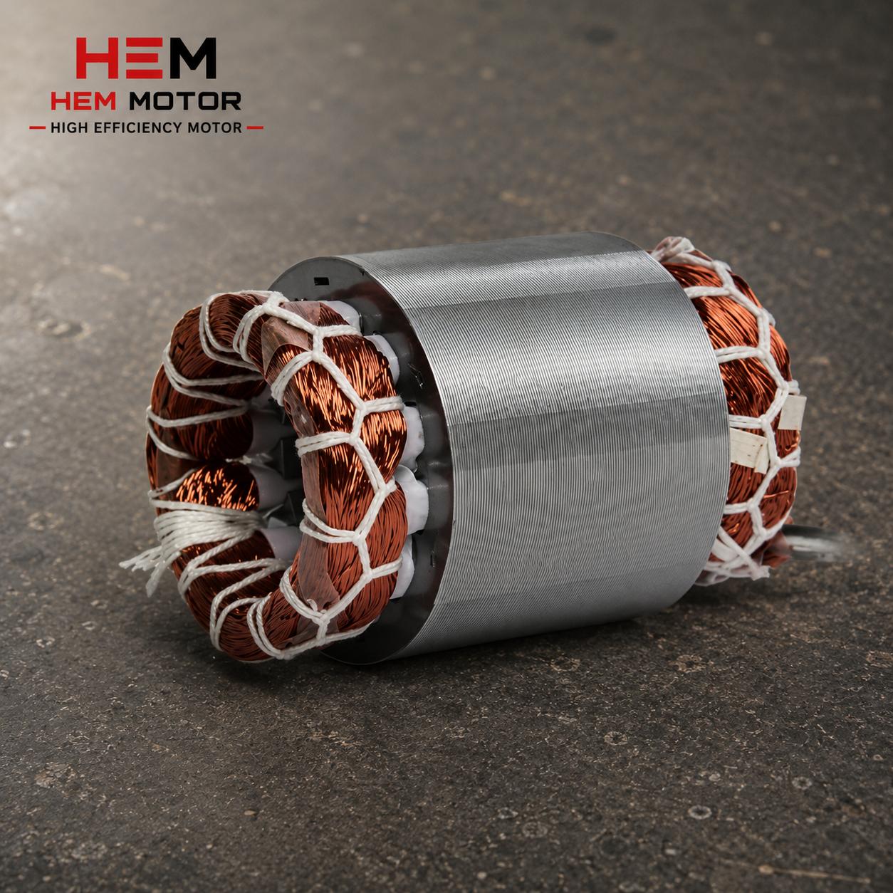 Sincap kafesli ve bilezikli rotorlu asenkron motorun rotor yapısı karşılaştırması