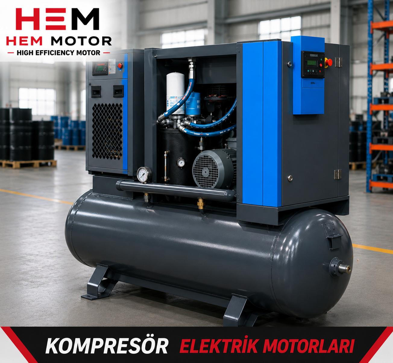 Soğutma kompresör grubu elektrik motoru