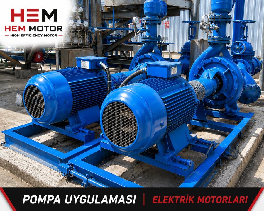 Su Arıtma ve Atıksu Tesisi Motorları: Blower, Karıştırıcı ve Pompa